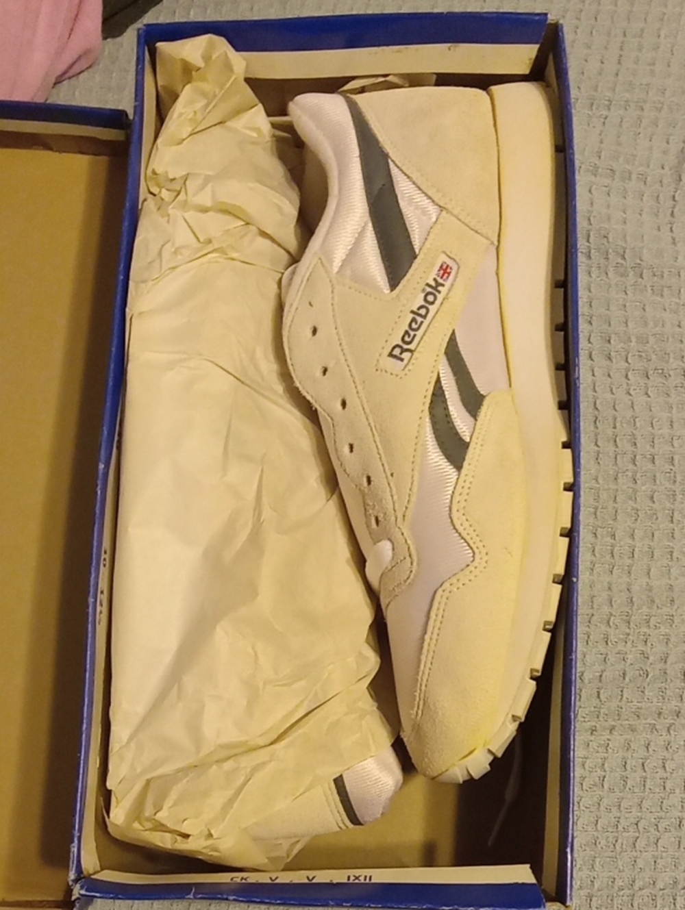 Vintage Deadstock Reebok Classic 1000 Running Shoes Men’s 10 Union Jack Box NIB